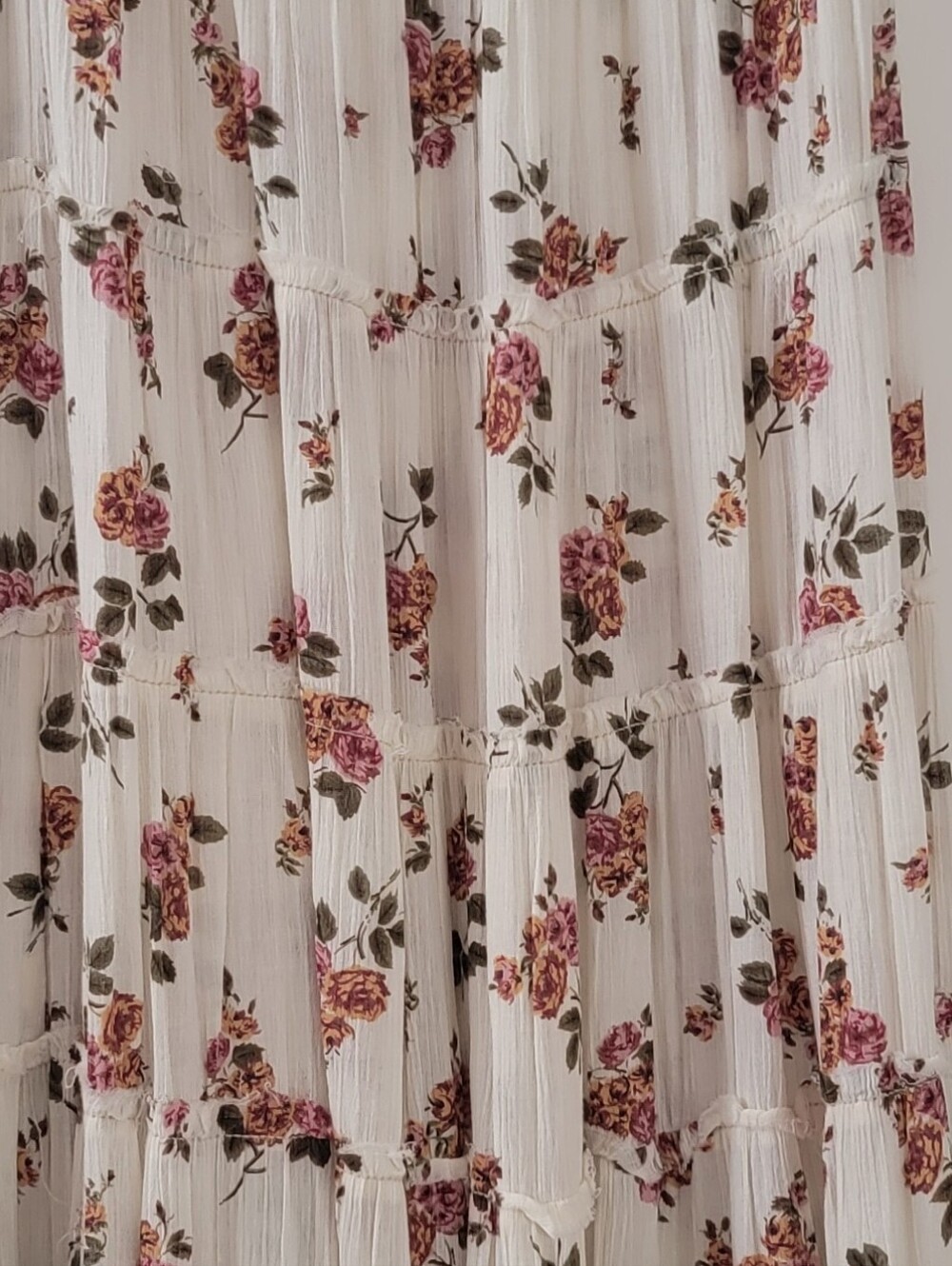 Denim Supply Floral Pleated Maxi Skirt - Picture 3 of 3